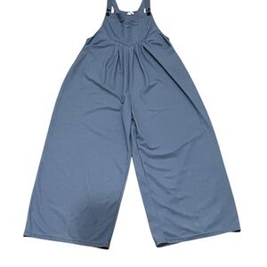 Halara- Adjustable Strap Button Multiple Pockets Waffle Casual Overalls- Size L